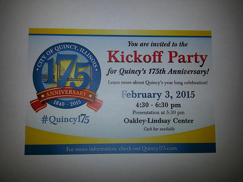 Quincy’s 175th Anniversary Kickoff Celebration is February 3