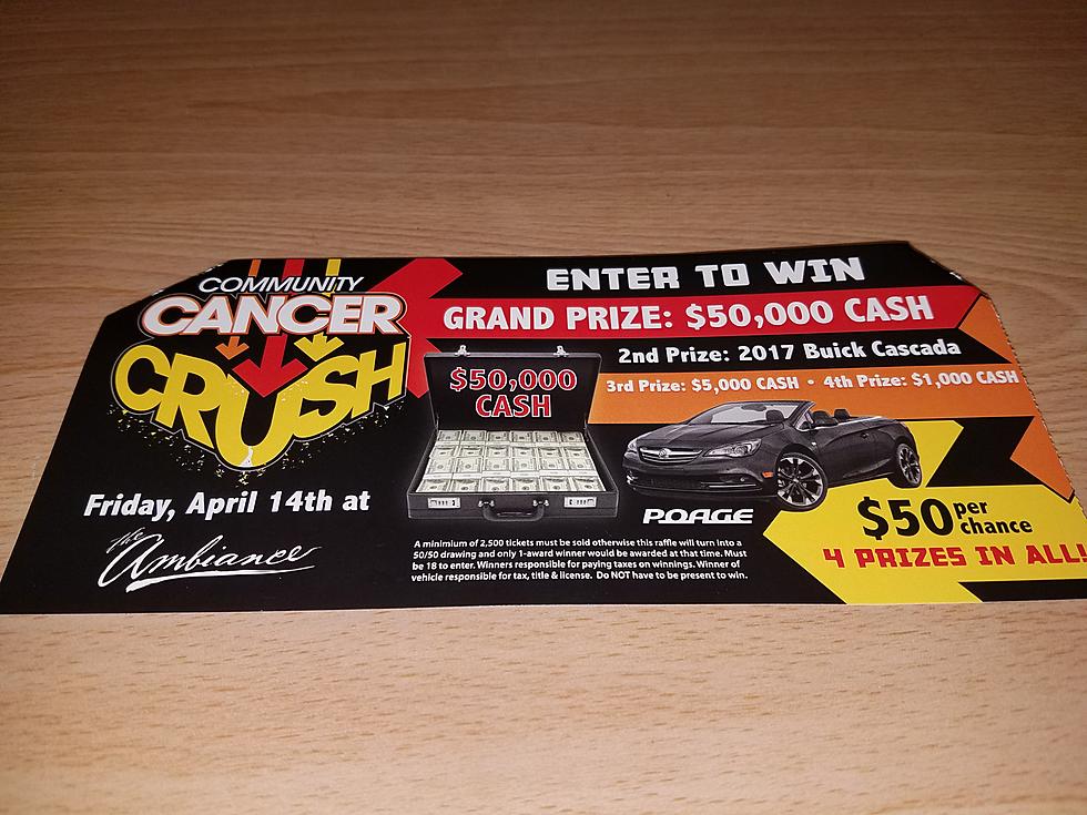 ‘Community Cancer Crush’ Date Set for April 14