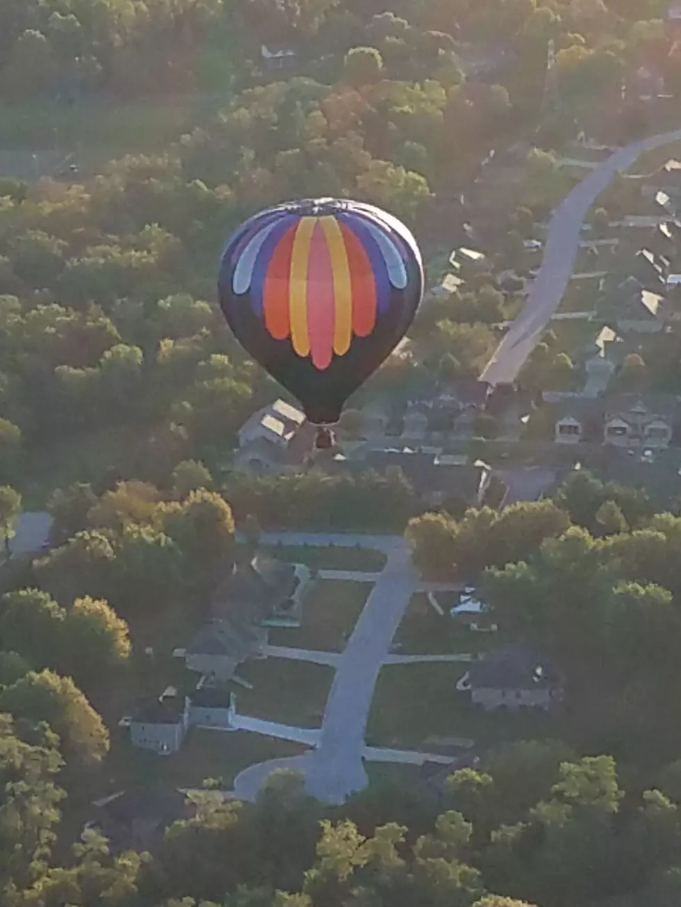 We Sent Two Listeners Up In A Hot Air Balloon (Here Are Their Pics!)