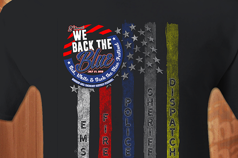 Red, White & Back the Blue T-Shirts Orders Are Now Available