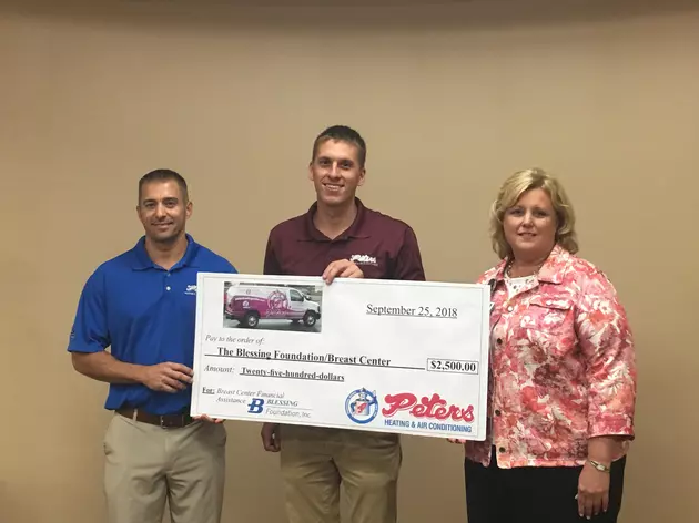 &#8216;Pink Van Project&#8217; Raises $2,500 For Blessing Breast Center