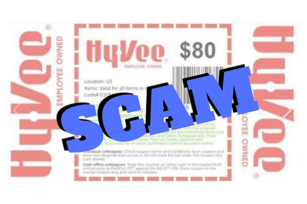 That Too-Good-To-Be-True Hy-Vee Coupon Is (You Guessed It) FAKE