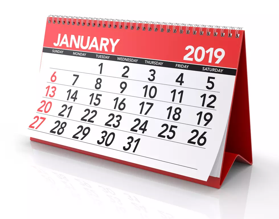 Weekend Community Calendar For January 18-21