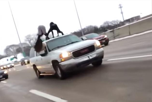 Twerking On A Moving Vehicle Down A Missouri Interstate Is A Bad Idea