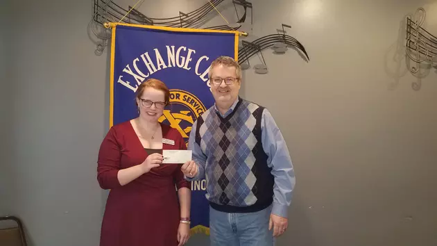 Exchange Club of Quincy Donates Funds to Q.C.T. Student Outreach Program