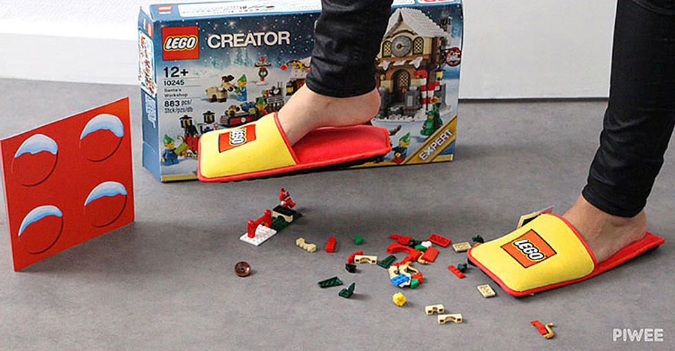 New LEGO Slippers Are a Game Changer
