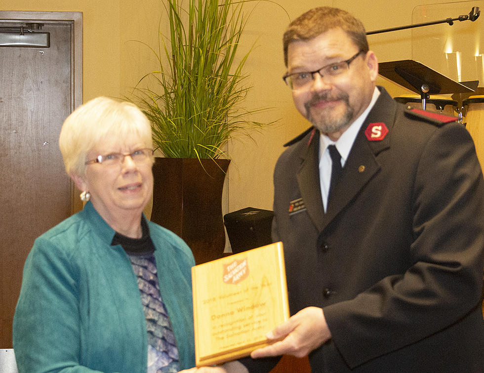 Donna Window is Salvation Army’s Volunteer of The Year!