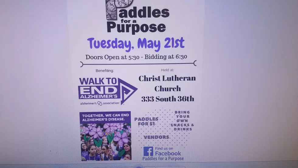 Paddles For a Purpose for Alzheimer’s Association is Tomorrow
