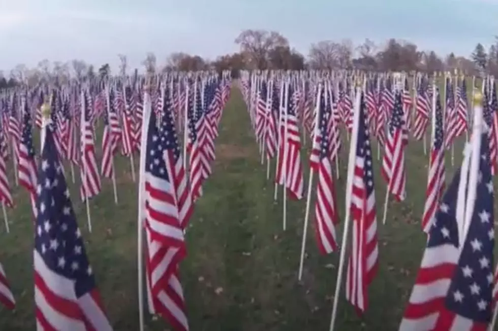 Check Out The Aerial View of The Exchange Club’s ‘Field of Honor’