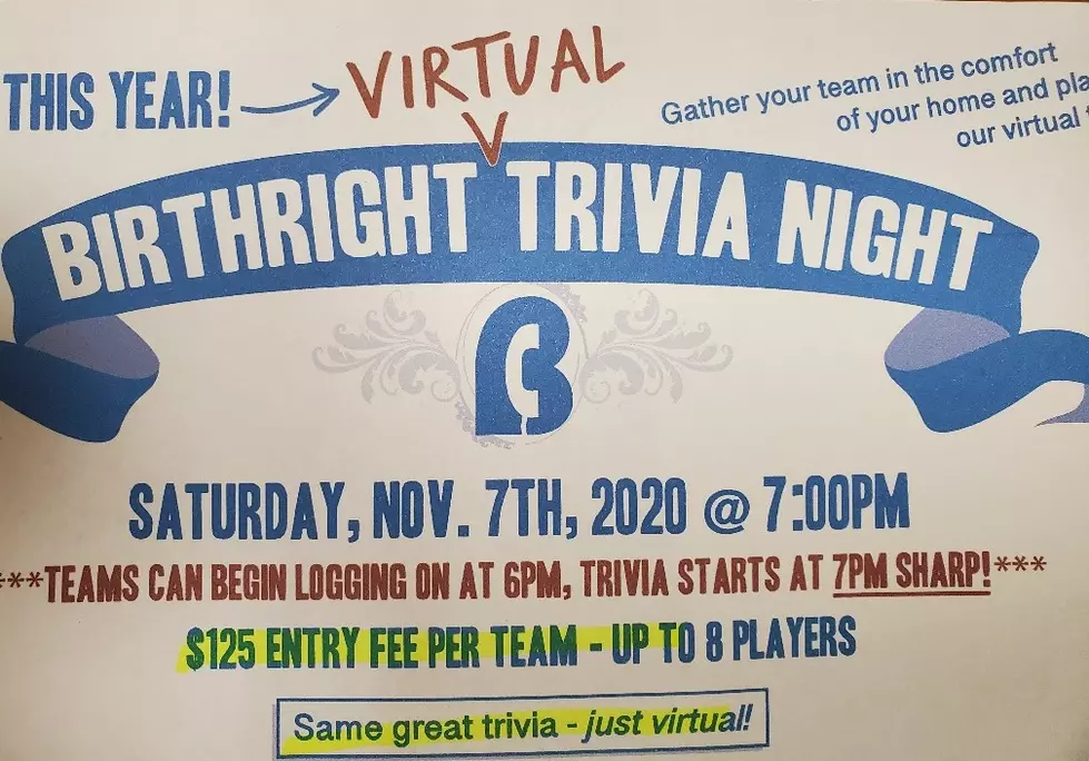 Birthright of Quincy Virtual Trivia Registration Ends Friday