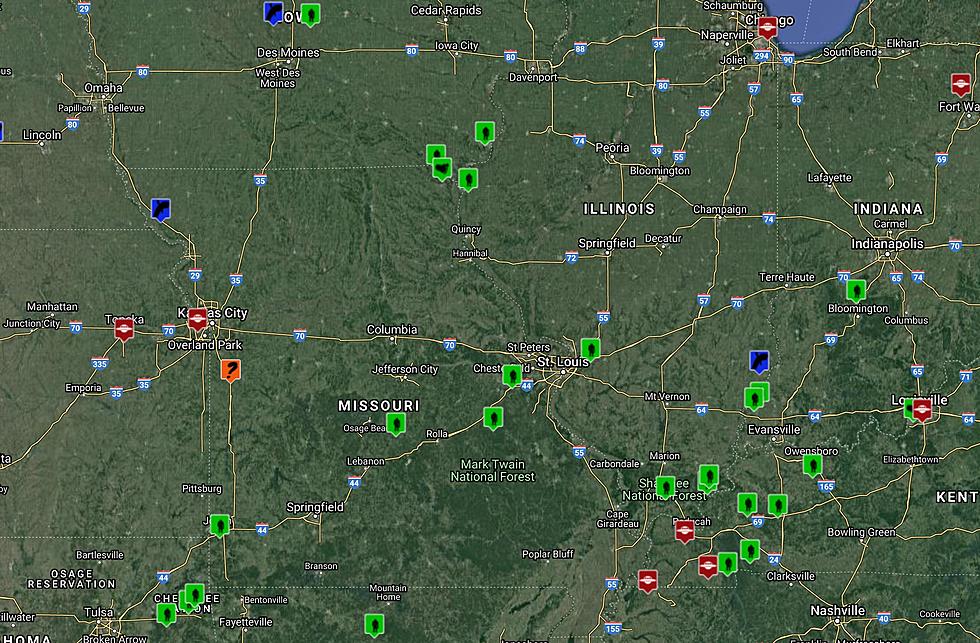 This Map Shows All the Bigfoot Sightings in the Tri-State Area