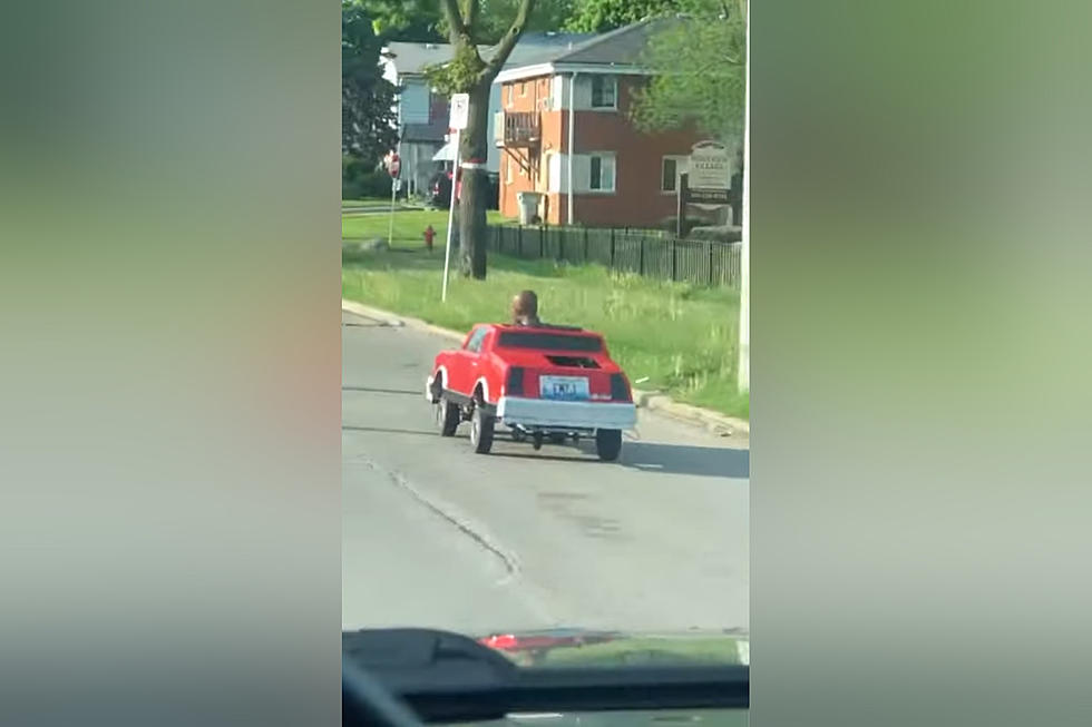 Oh, Look - It's an Illinois Man Driving a Teeny Tiny Little Car