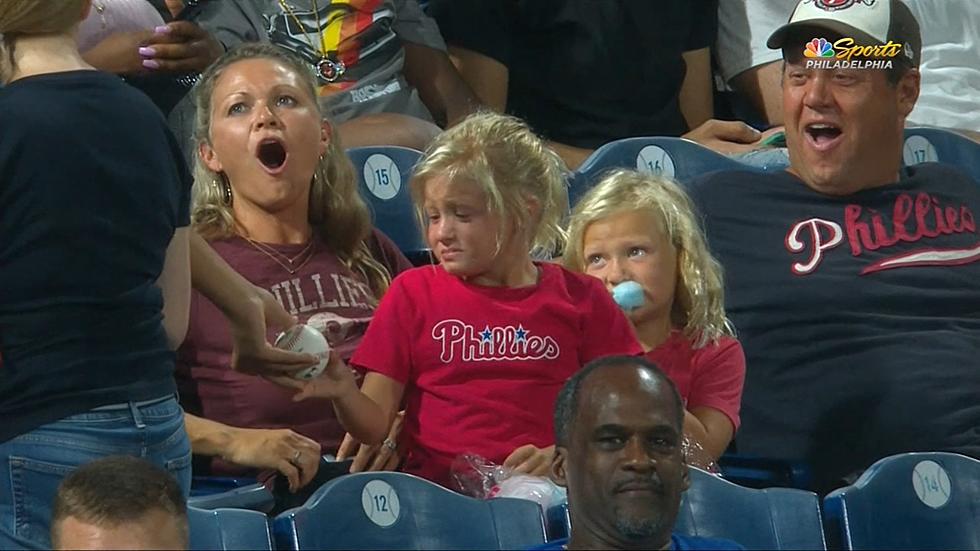 Watch Kind Kid at Cubs Game Give Foul Ball to Crying Little Girl