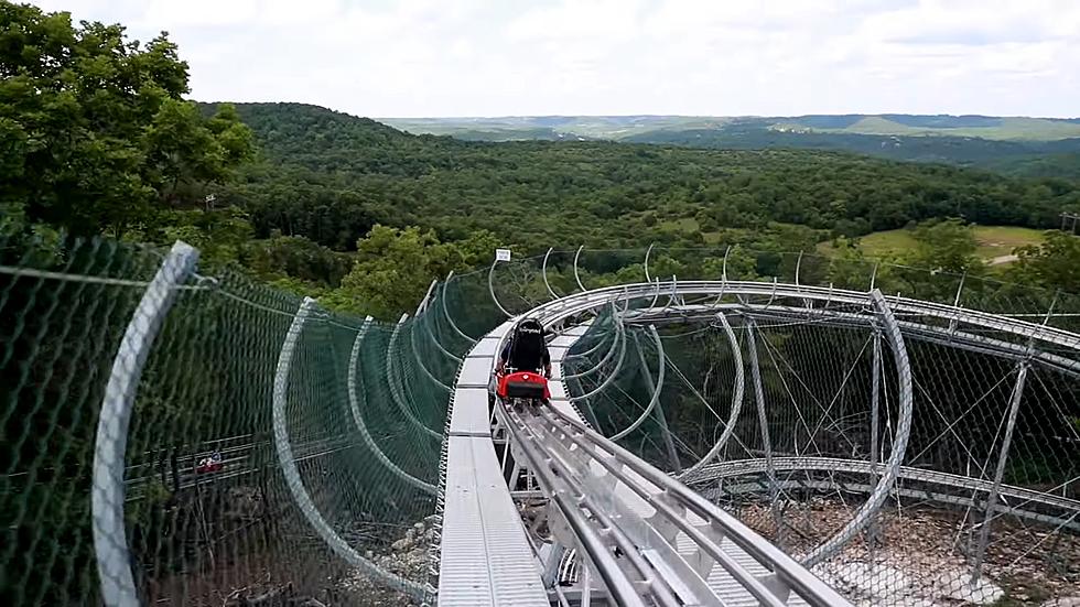 This New 3,000 Foot Mountain Coaster in the Missouri Ozarks Flies
