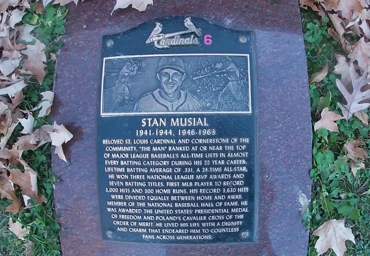 Final Resting Places of Chuck Berry, Stan Musial - Bellerive Gardens  Cemetery, Creve Couer, Missouri 