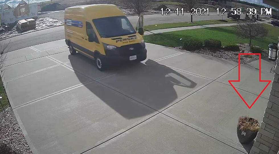 Illinois Amazon Driver Forgets Brake, Destroys Potted Plant