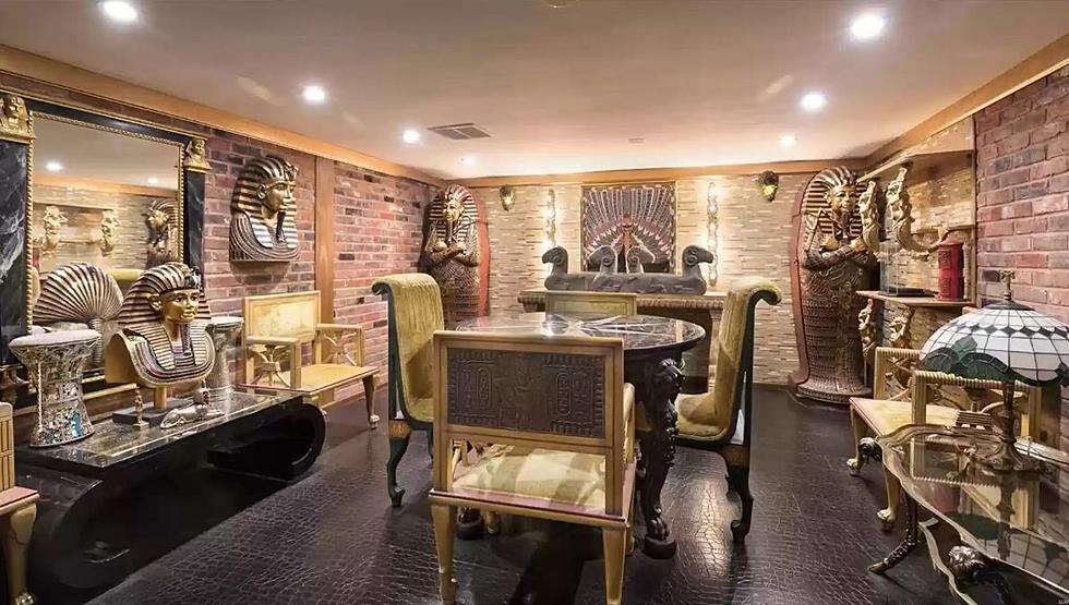 St. Louis Home Has a Shark and Egyptian Coffin on the Walls