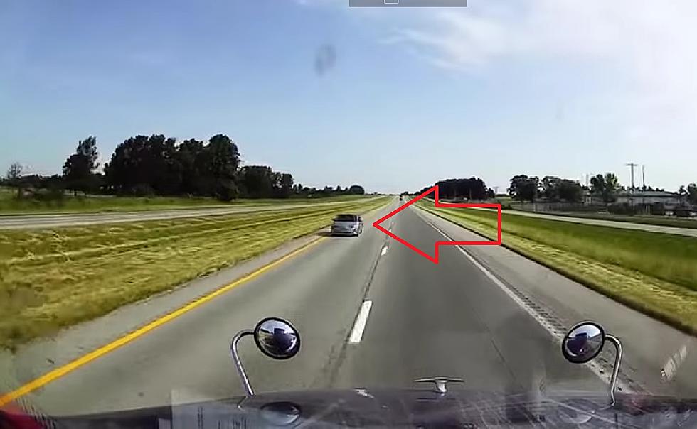 Watch Missouri Trucker Barely Miss a Wrong Way Driver