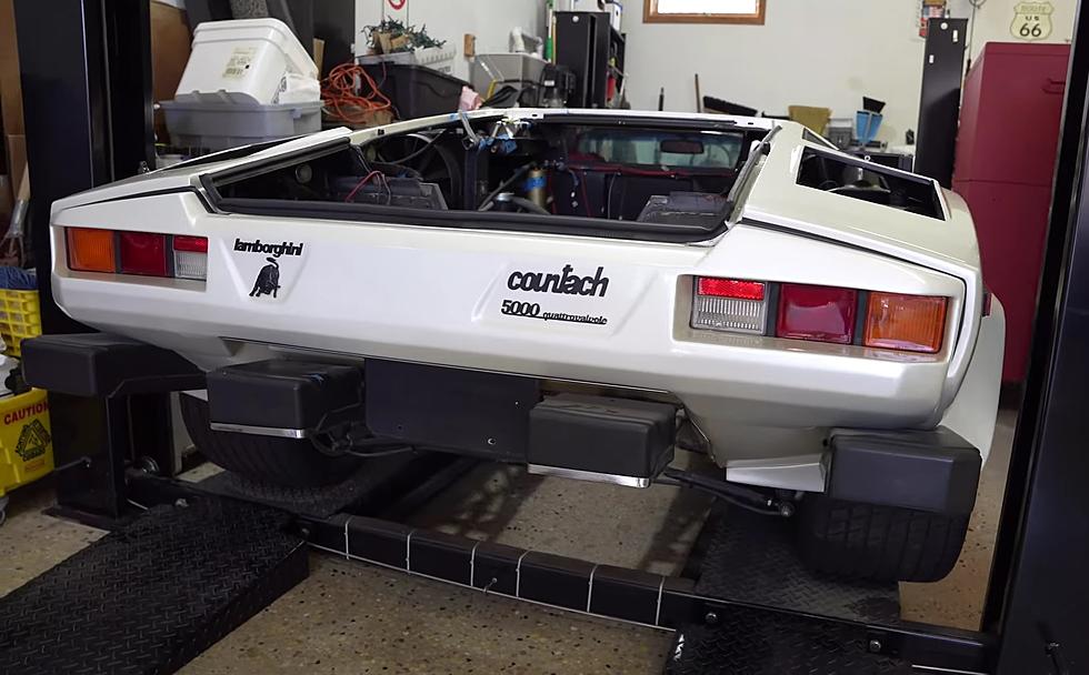 See a Rare Lamborghini Countach Hidden Away in a Chicago Garage