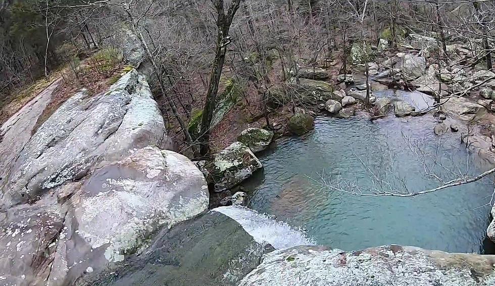 You Can Walk Up to the Edge of a Waterfall in the Illinois Ozarks