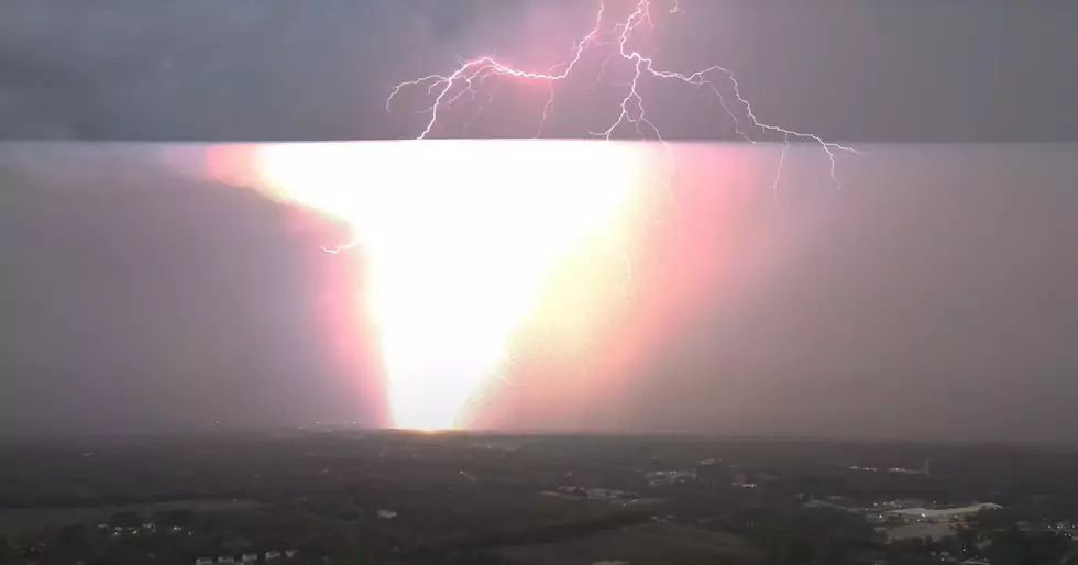 Missouri Guy with Drone Shares Video of Mammoth Lightning Bolt