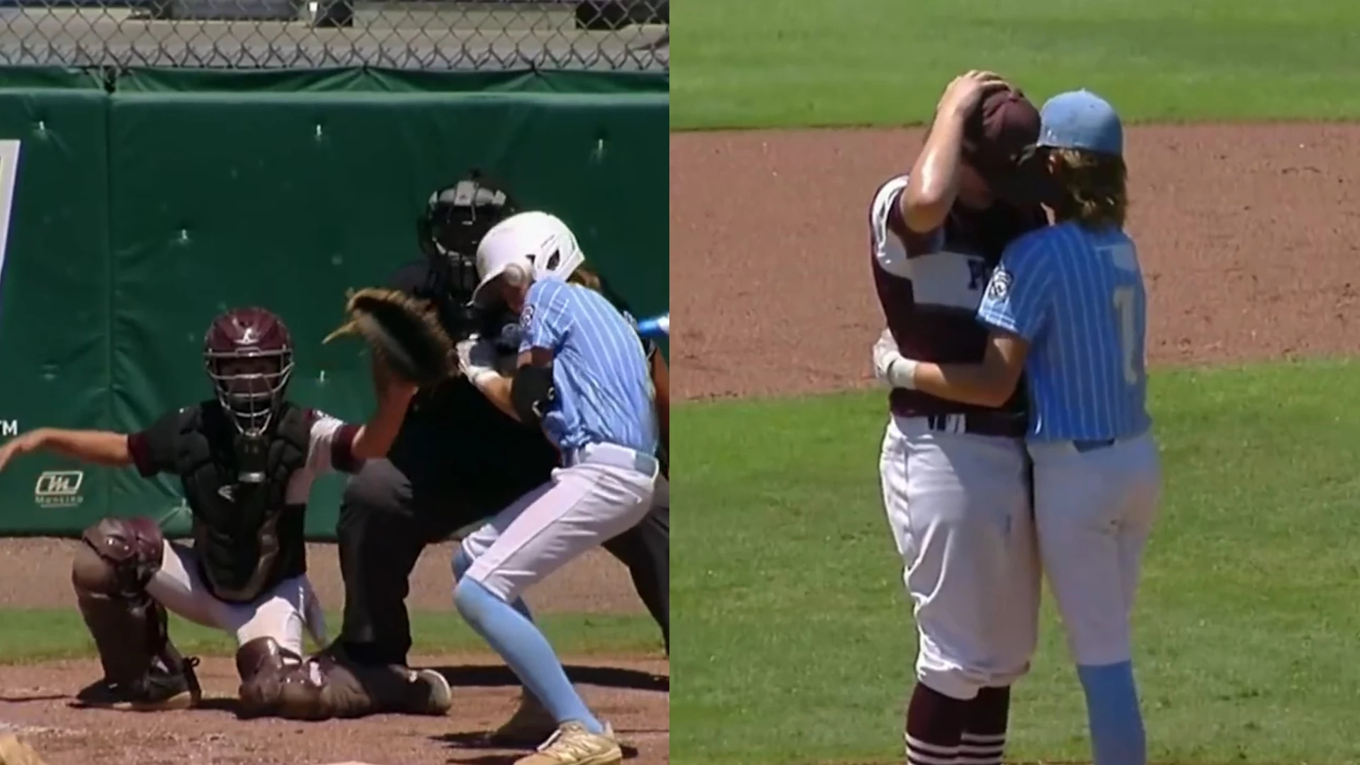 Midwest Little Leaguer Hit by Pitch Gets Up, Comforts Pitcher