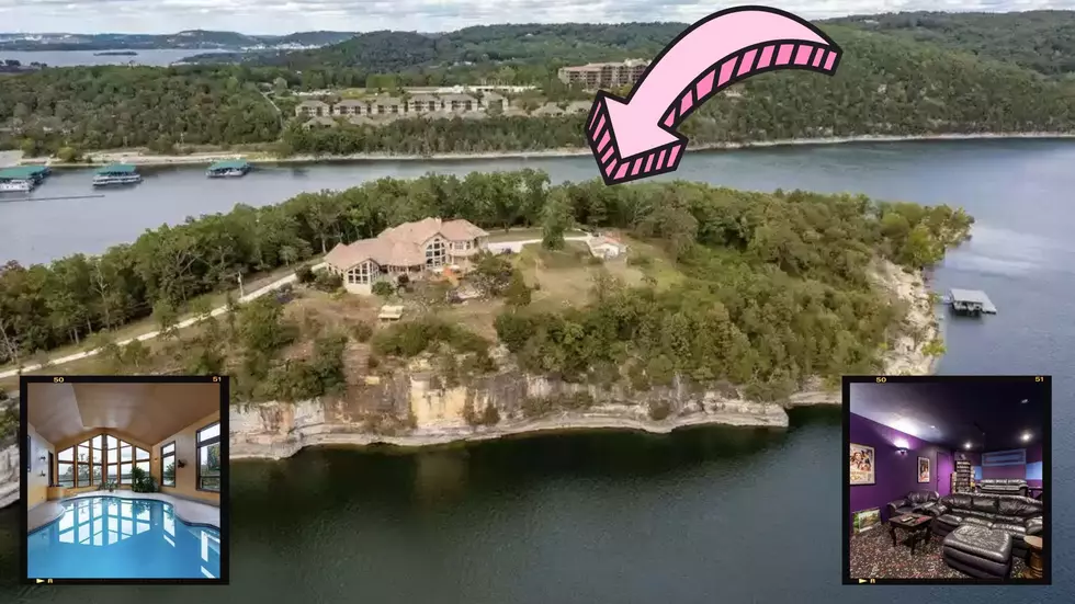 Epic Missouri Lake Mansion Has Its Own 24 Acre Private Peninsula