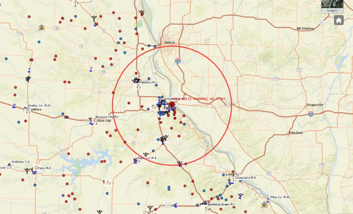 Check This Map To See Where Sex Offenders Live In Missouri