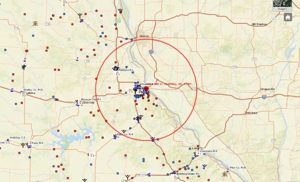 Check This Map to See Where Sex Offenders Live in Missouri
