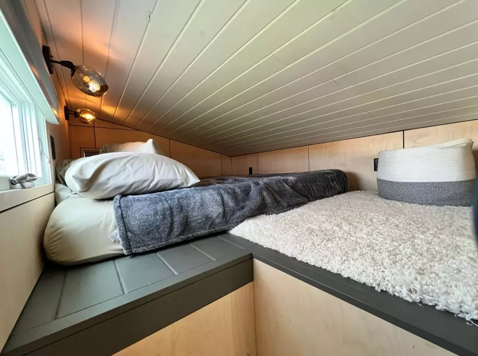 His Tiny House Has A REAL Bedroom And He Built It For Under $8,000