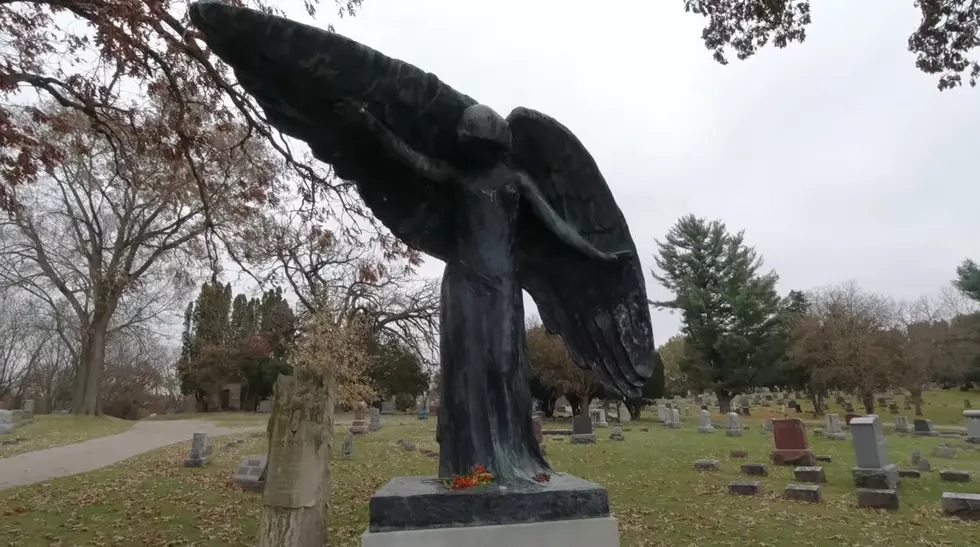 Legend Says Don’t Touch this Black Angel in Iowa Or You’ll Die