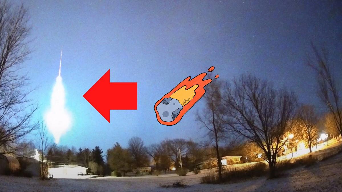Meteor Explode Watch a Mammoth Unexpected Christmas Meteor Explode Over Missouri