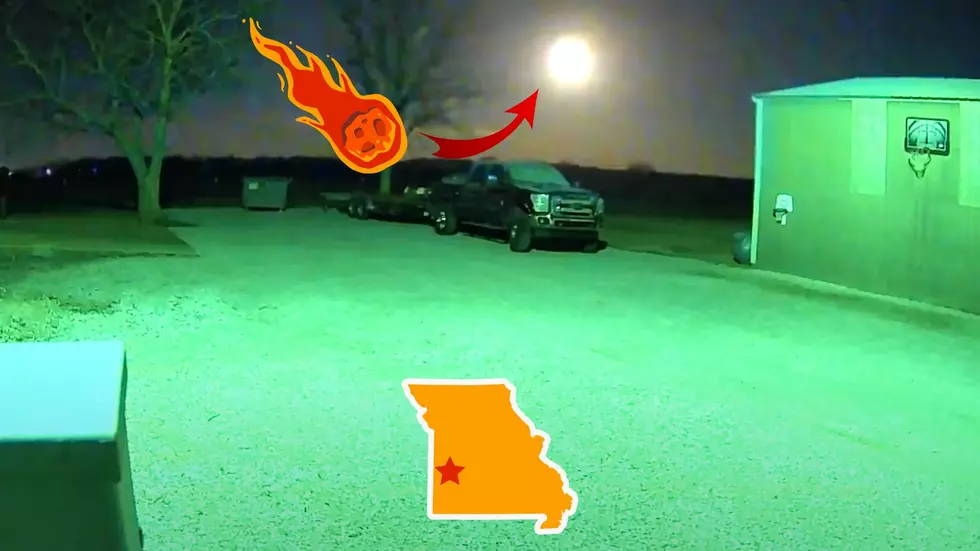 Security Camera Video Shows Huge Fireball Over Carthage, Missouri