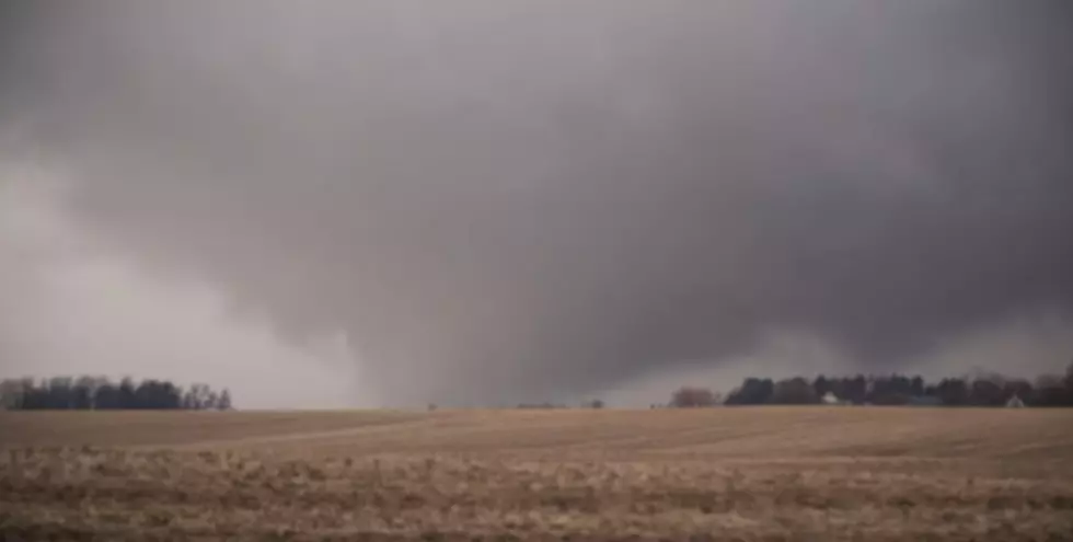 Watch a Huge & Rare Tornado that Roared Across Iowa Today