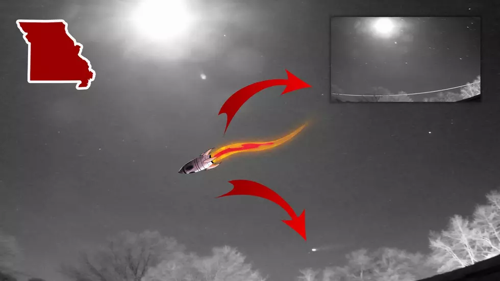Backyard Videos Show Rocket's Blazing Reentry Over Missouri