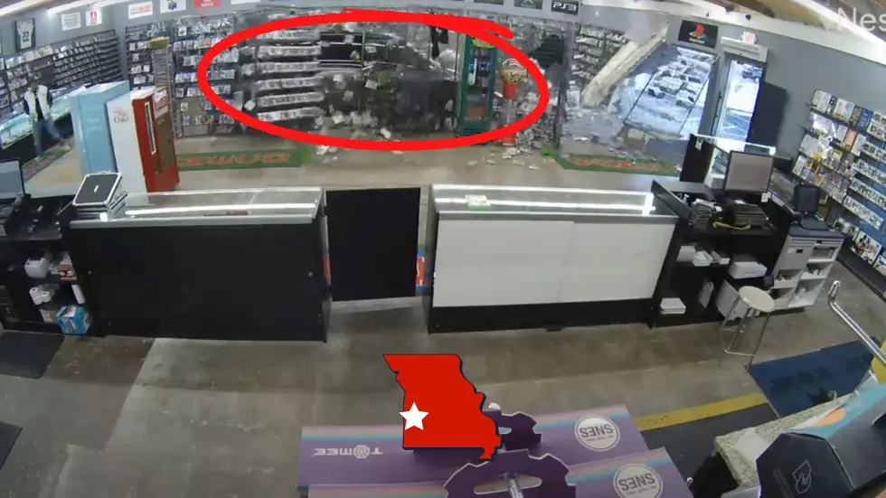 Wild Security Cam Video Shows Car Blast Thru Joplin, MO Gamestop