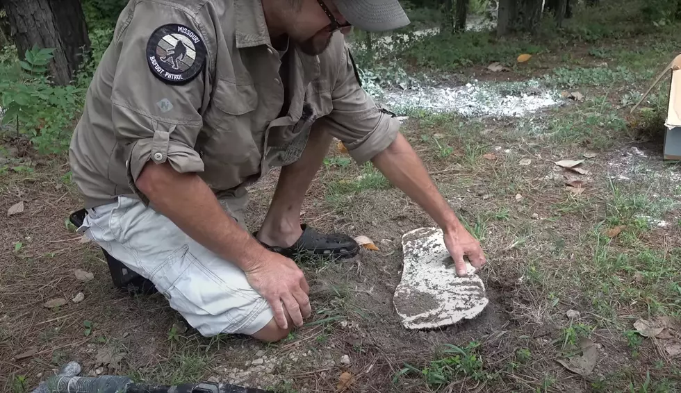 Missouri Man Says Woods 'Loaded with Bigfoot' - Found Footprints