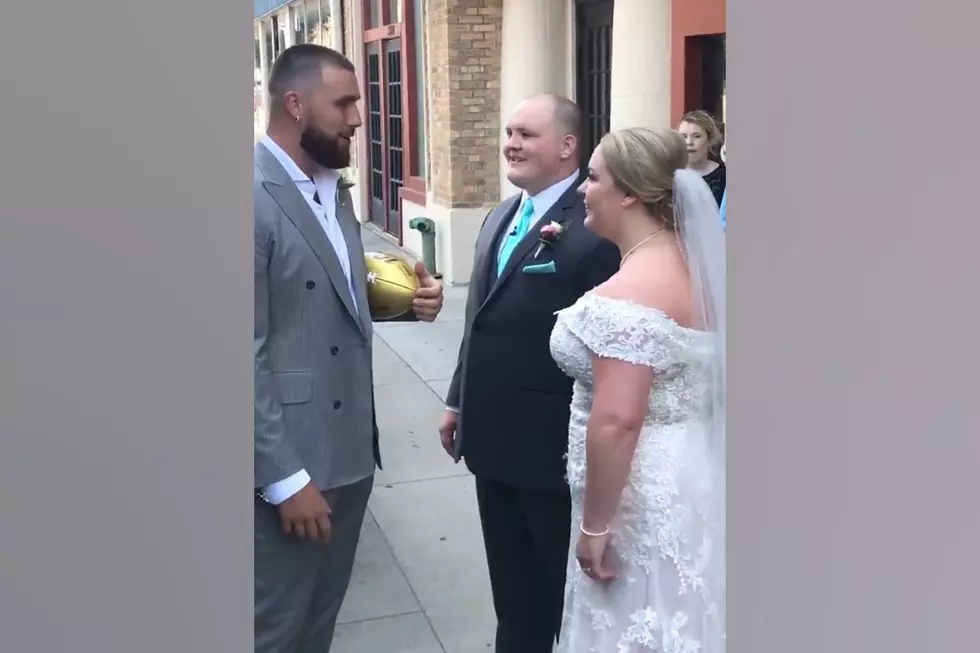 That Fun Time Travis Kelce Crashed a Kansas City Couple&#8217;s Wedding