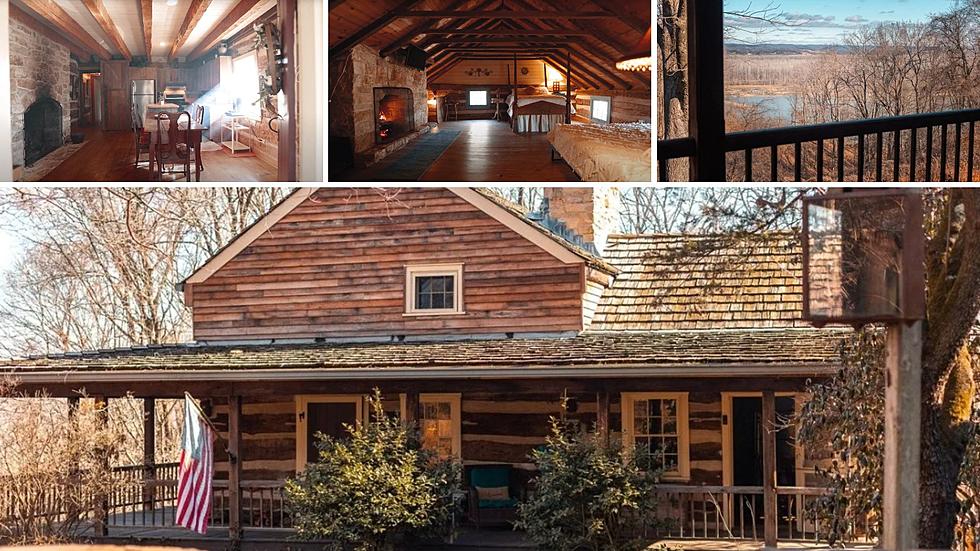 See a Historic 1830’s Missouri Cabin Overlooking a Mighty River