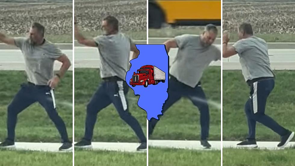 Watch a Truck Driver in Illinois Dance Like Nobody&#8217;s Watching
