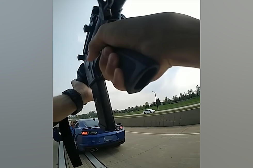 Wild Dashcam Video Shows Illinois Carjacking Suspect Captured