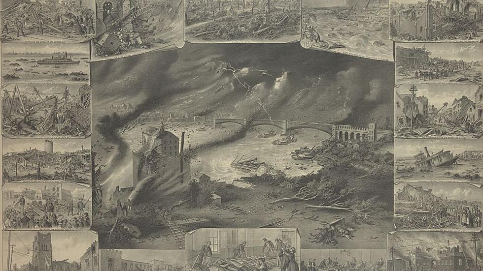 Great St. Louis Tornado of 1896 Blew Steamboats Out of the River