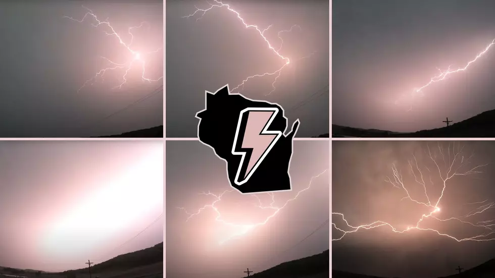 Watch Electrifying Lightning Explode Over Southern Wisconsin