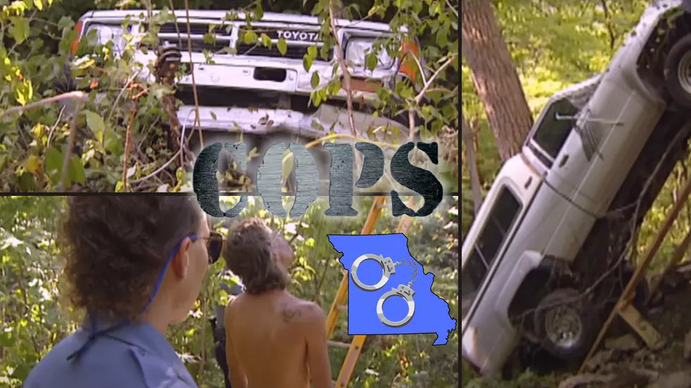 Watch These Missouri Guys Get Their Truck Stuck in a Tree on COPS