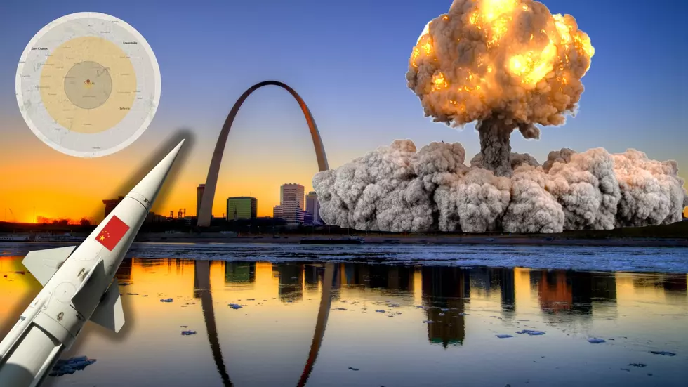 Map Shows Devastation of St. Louis If Hit By Just 1 Chinese ICBM