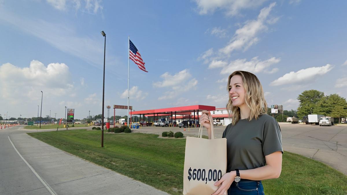 Someone at this Illinois Truck Stop Just Won $600,000