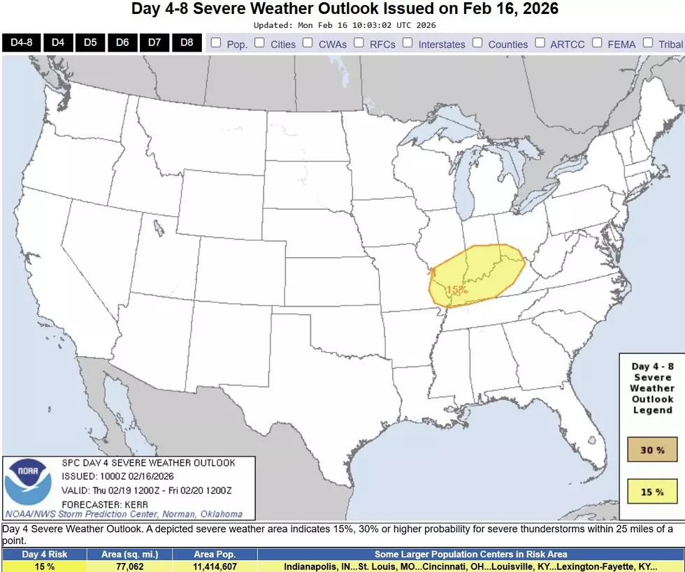 Infographic, NOAA Storm Prediction Center