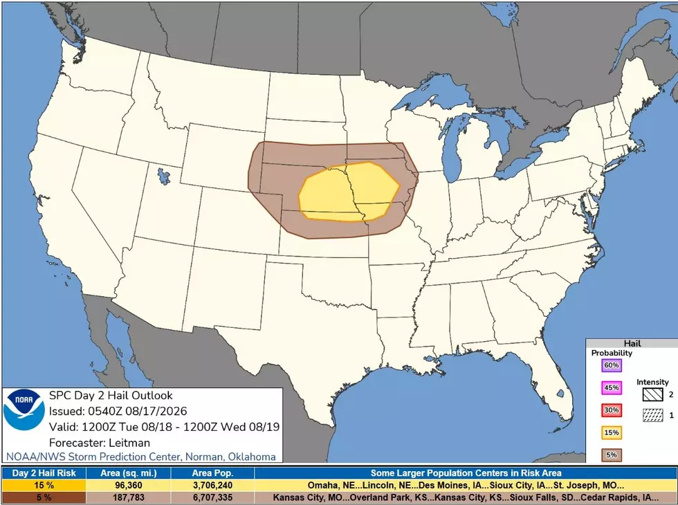 Infographic, NOAA Storm Prediction Center