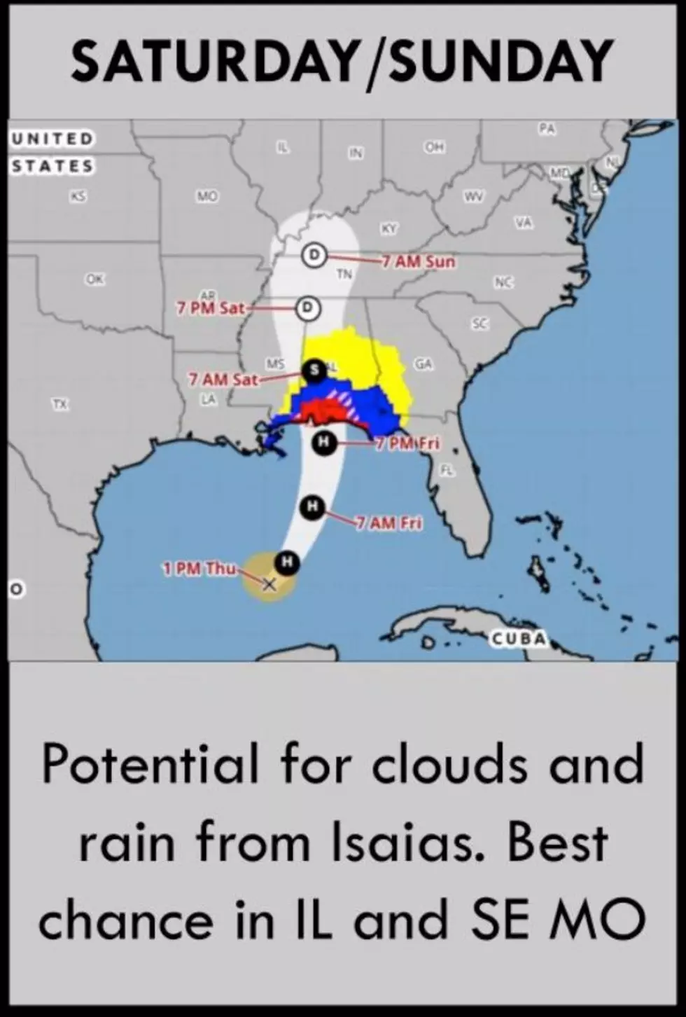 Computer Components Infogrphics Incoming Hurricane Isaias Could Soak Parts of Illinois