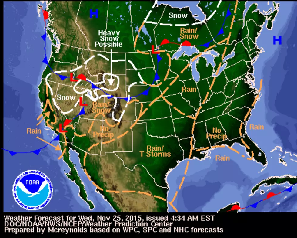 Rainy, Blustery Holiday Weekend Ahead